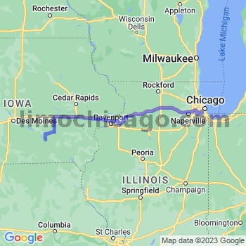 Travel from Eddyville to Midway airport Limousine service to Midway airport (MDW)