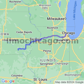 Travel from Eldon to O'Hare airport Limousine service to O'Hare airport (ORD)