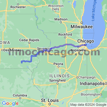 Travel from Eldon to Chicago Loop Limousine service to Chicago Loop