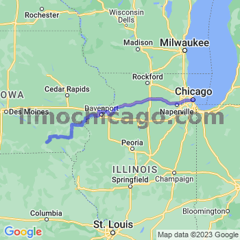Travel from Floris to Chicago Loop Limousine service to Chicago Loop
