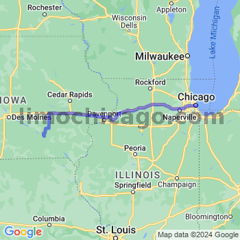 Travel from Kirkville to Chicago Loop Limousine service to Chicago Loop