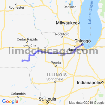 Travel from Libertyville to Chicago Loop Limousine service to Chicago Loop