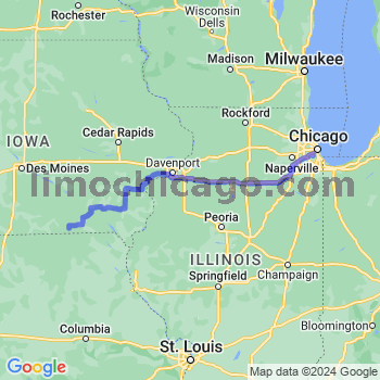 Travel from Moulton to Midway airport Limousine service to Midway airport (MDW)