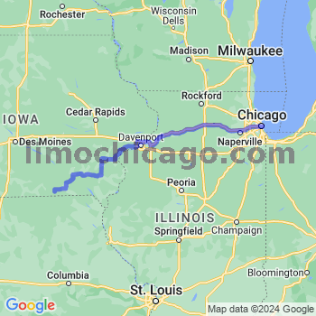 Travel from Moulton to Chicago Loop Limousine service to Chicago Loop