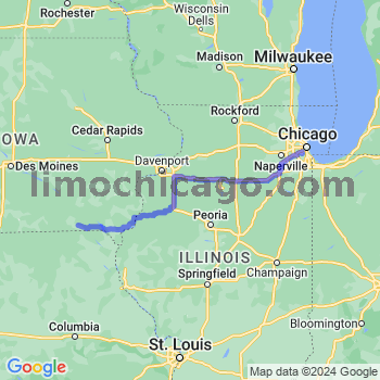 Travel from Pulaski to Midway airport Limousine service to Midway airport (MDW)