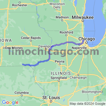 Travel from Pulaski to O'Hare airport Limousine service to O'Hare airport (ORD)