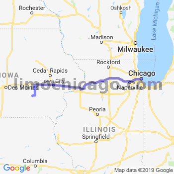 Limousine service to Chicago Loop