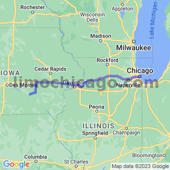 Travel from University Park to Chicago Loop Limousine service to Chicago Loop
