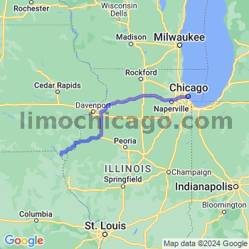 Limousine service to Chicago Loop