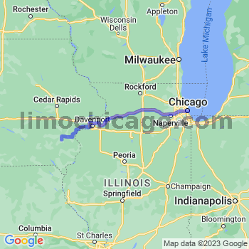 Limousine service to Chicago Loop