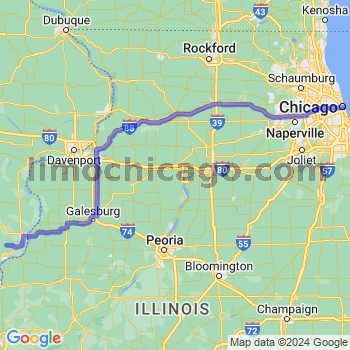 Limousine service to Chicago Loop