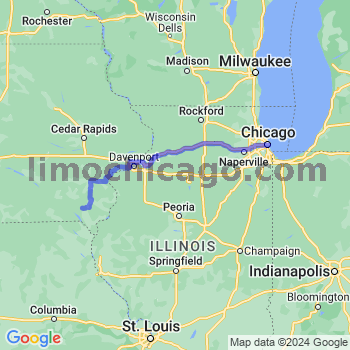 Limousine service to Chicago Loop