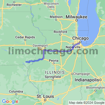 Travel from Houghton to Midway airport Limousine service to Midway airport (MDW)