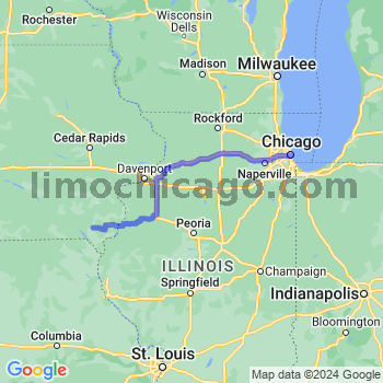 Travel from Houghton to Chicago Loop Limousine service to Chicago Loop