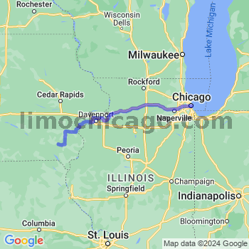 Travel from Lockridge to Chicago Loop Limousine service to Chicago Loop