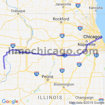 Travel from Mediapolis to Chicago Loop Limousine service to Chicago Loop