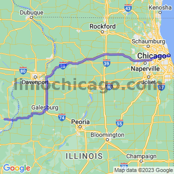 Limousine service to Chicago Loop