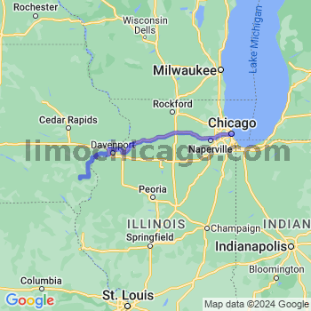 Travel from Mount Union to Chicago Loop Limousine service to Chicago Loop