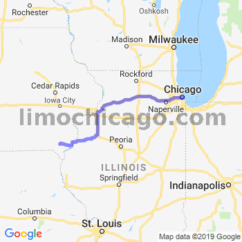 Limousine service to Chicago Loop