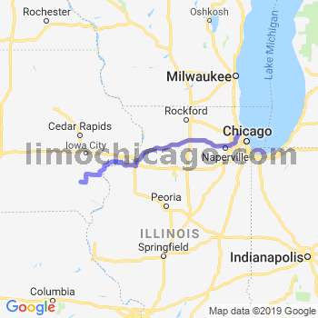 Travel from Wayland to Midway airport Limousine service to Midway airport (MDW)