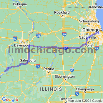 Travel from Wever to Midway airport Limousine service to Midway airport (MDW)