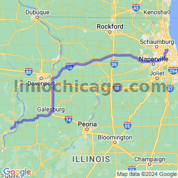 Travel from Wever to O'Hare airport Limousine service to O'Hare airport (ORD)