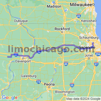 Limousine service to O'Hare airport (ORD)