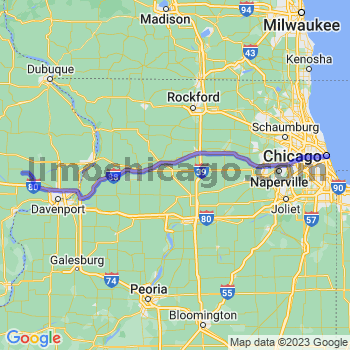 Limousine service to Chicago Loop