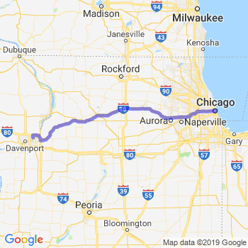 Travel from Bettendorf to Chicago Loop Limousine service to Chicago Loop