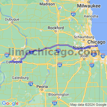 Limousine service to Chicago Loop