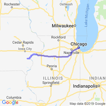 Travel from Columbus Junction to Chicago Loop Limousine service to Chicago Loop