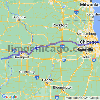 Limousine service to Chicago Loop