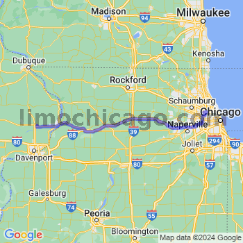 Travel from De Witt to O'Hare airport Limousine service to O'Hare airport (ORD)