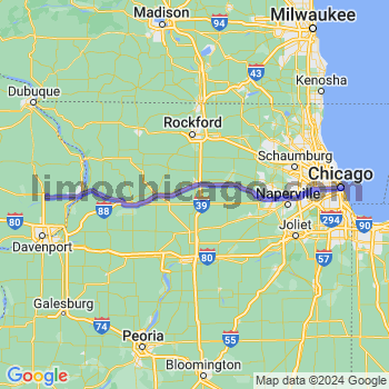 Travel from De Witt to Chicago Loop Limousine service to Chicago Loop
