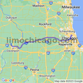 Travel from Donahue to O'Hare airport Limousine service to O'Hare airport (ORD)