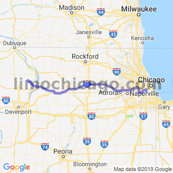 Travel from Goose Lake to Midway airport Limousine service to Midway airport (MDW)