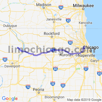 Travel from Goose Lake to O'Hare airport Limousine service to O'Hare airport (ORD)