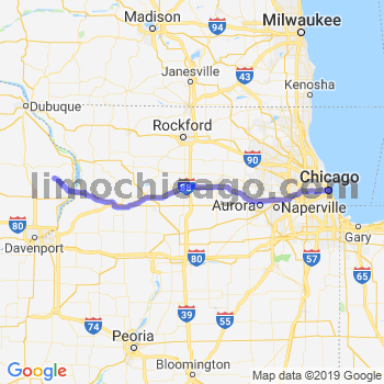 Travel from Goose Lake to Chicago Loop Limousine service to Chicago Loop