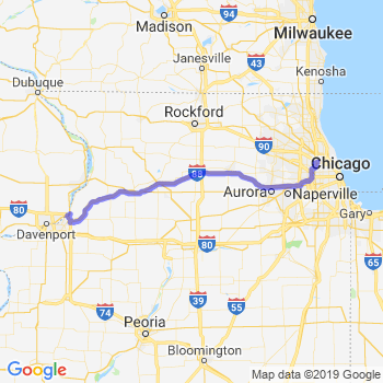 Travel from Le Claire to Midway airport Limousine service to Midway airport (MDW)