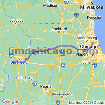 Limousine service to O'Hare airport (ORD)