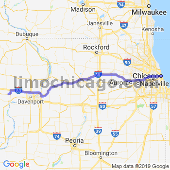 Limousine service to Chicago Loop