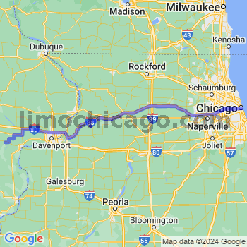 Limousine service to Chicago Loop