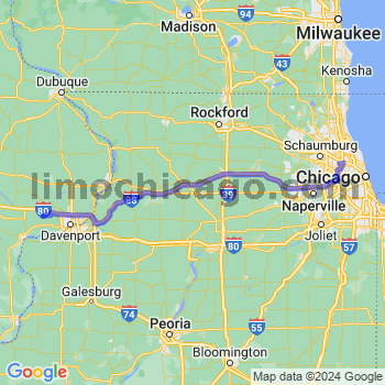 Travel from Stockton to O'Hare airport Limousine service to O'Hare airport (ORD)