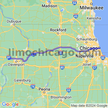 Travel from Stockton to Chicago Loop Limousine service to Chicago Loop