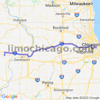 Travel from West Liberty to Midway airport Limousine service to Midway airport (MDW)