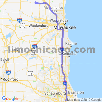 Travel from Rubicon to O'Hare airport Limousine service to O'Hare airport (ORD)