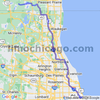 Limousine service to Chicago Loop