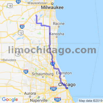 Limousine service to Chicago Loop