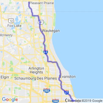 Limousine service to Chicago Loop