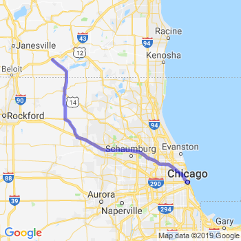 Travel from Darien to Chicago Loop Limousine service to Chicago Loop